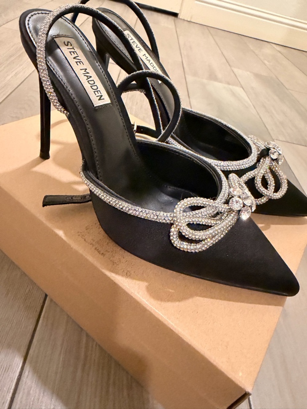 Steve Madden "VIABLE" Black Womens - Picture 7 of 14